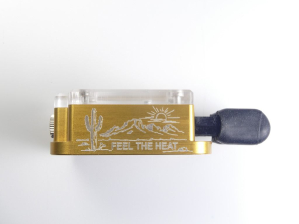 BaMaKeY TP-III - twin paddle key - golden limited edition "Feel the Heat"